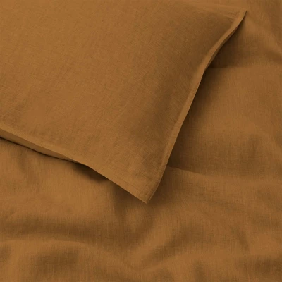 Peace Nest Soft 100% Linen Duvet Cover Set 2 Peace Nest Soft 100% Linen Duvet Cover Set - Image 2