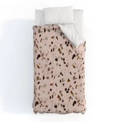 Holli Zollinger Terrazzo Ochre Duvet Cover Set Beige/Black - Deny Designs 7 Holli Zollinger Terrazzo Ochre Duvet Cover Set Beige/Black - Deny Designs -Bedding Discount Store GUEST 03c5518d 0dd5 429b ab91 bfbcabdd987d