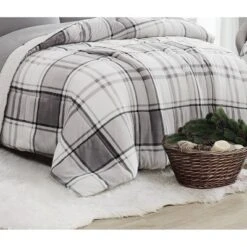 London Fog Ronnie Comforter Set Gray -Bedding Discount Store GUEST 040af06d 89cf 49e3 8ce9 71b15342b8fe
