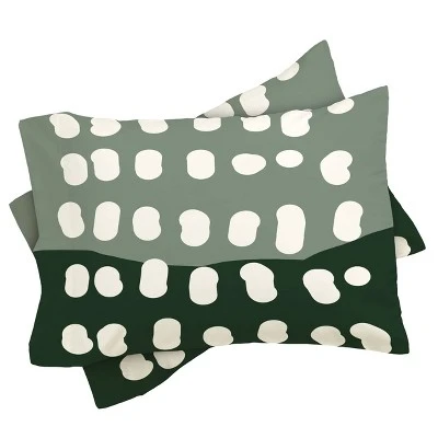 Full/Queen Aleeya Jones Abstract Landscape 3 Comforter Set - Deny Designs 2 Full/Queen Aleeya Jones Abstract Landscape 3 Comforter Set - Deny Designs - Image 2