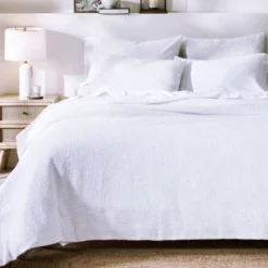 Textured Duvet Cover & Shams | 3 Piece Set Soft 100% Cotton | White Duvet Cover By California Design Den -Bedding Discount Store GUEST 05479629 5fe3 4e01 9e59 075fb720a28b