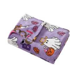 Betseyville 50"x70" Betsey Johnson Howdy Ghouls Throw Blanket Purple -Bedding Discount Store GUEST 0592a6fc 2b76 492c a89f 186c48387b77
