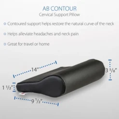 Core Products AB Contour Cervical Support Pillow, Black Vinyl 8 Core Products AB Contour Cervical Support Pillow, Black Vinyl -Bedding Discount Store GUEST 06645ccf 52b9 4160 a511 94a9f625eeb7