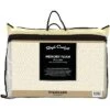 Royal Comfort Standard Memory Foam Pillow With Comfy Knitted Cover - Beige