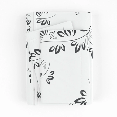 Quatrefoil & Farmhouse Vine Prints Duvet Cover Set, Ultra Soft, Easy Care - Becky Cameron (3 Piece Set) 3 Quatrefoil & Farmhouse Vine Prints Duvet Cover Set, Ultra Soft, Easy Care - Becky Cameron (3 Piece Set) - Image 3