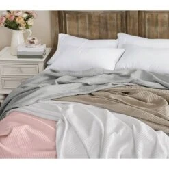 The Farmhouse By Rachel Ashwell Twin/Twin XL Cotton Waffle Blanket Beige -Bedding Discount Store GUEST 08ae46f0 50bd 457e bc8b 36b0ba32d976