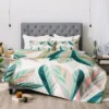 Zoe Wodarz Painterly Palm Comforter Set - Green Deny Designs