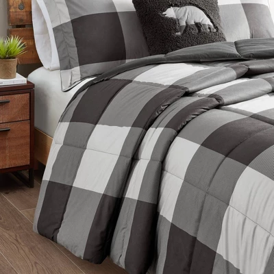 Woolrich Hudson Valley Down Alternative Buffalo Check Comforter Set 4 Woolrich Hudson Valley Down Alternative Buffalo Check Comforter Set - Image 4