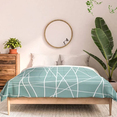 Minimal Architecture Polyester Comforter & Sham Set - Deny Designs 1 Minimal Architecture Polyester Comforter & Sham Set - Deny Designs