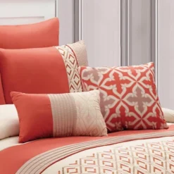 8pc Janna Comforter Set Orange - Riverbrook Home -Bedding Discount Store GUEST 0dc324d8 679c 4fd2 8451 d76bbdbdf659