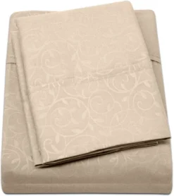 1800 Series Vine Embossed Wrinkle Resistant Sheet 4pc Set -Bedding Discount Store GUEST 0de48c54 0667 4b22 9f3a 2e64462acb74