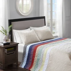 Vancouver Reversible Bedspread Set - Madison Park -Bedding Discount Store GUEST 0e31361b a05a 4adc 9f57 1a9583659d84