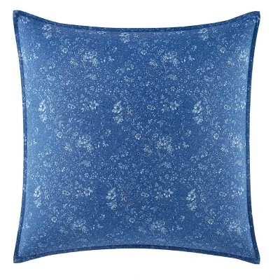 Laura Ashley Elise 100% Cotton Duvet Cover Bonus Set Blue 6 Laura Ashley Elise 100% Cotton Duvet Cover Bonus Set Blue - Image 6