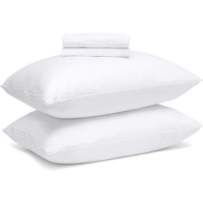 Guardmax Waterproof And Breathable Pillow Protector With Zipper- (4 Pack) 1 Guardmax Waterproof And Breathable Pillow Protector With Zipper- (4 Pack)