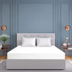 1 Pc Soft Silky Soft Cooling Fitted Sheets With 16" Deep Pocket - PiccoCasa