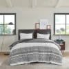 3pc Mila Cotton Duvet Cover Set With Chenille Tufting - Ink+Ivy