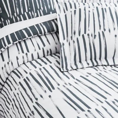 Southshore Fine Living Coastal Stripes Oversized Ultra-soft Duvet Cover Set With Shams 3 Southshore Fine Living Coastal Stripes Oversized Ultra-soft Duvet Cover Set With Shams - Image 3