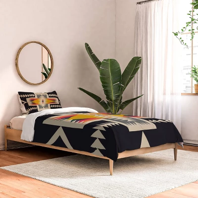 Bonfire Urban Wild Studio Comforter Set - Deny Designs 1 Bonfire Urban Wild Studio Comforter Set - Deny Designs