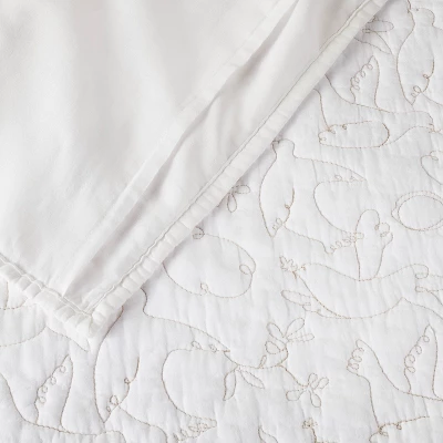 Dove Stitch Quilt Sham Off-White - Opalhouse™ Designed With Jungalow™ 2 Dove Stitch Quilt Sham Off-White - Opalhouse™ Designed With Jungalow™ - Image 2