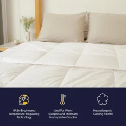 Slumber Cloud Temperature Regulating Comforter - King/California King 13 Slumber Cloud Temperature Regulating Comforter - King/California King -Bedding Discount Store GUEST 15a8ce09 888f 4d06 88dd 195130f0cfc6