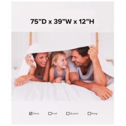 Emma And Oliver Smooth Fabric Waterproof And Hypoallergenic Mattress Protector -Bedding Discount Store GUEST 16a186d6 0444 4e48 8dc9 b6b3a0542a43