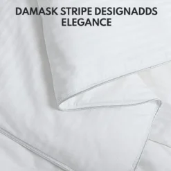 Zibroges King Size Down Feather Comforter - High Fill Power All-Season Duvet Insert, Ultra-Soft Hotel-Quality Bedding (106”x90”) -Bedding Discount Store GUEST 1805b9c1 dc71 4bdd b07e deed2d2fe174