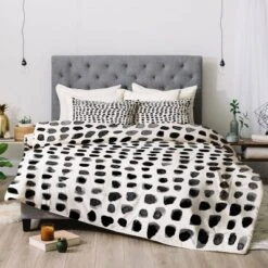 Summer Sun Home Art Dots Polyester Comforter Set - Deny Designs -Bedding Discount Store GUEST 1ae9df5d 89f8 44e0 9314 026f1d08ec41