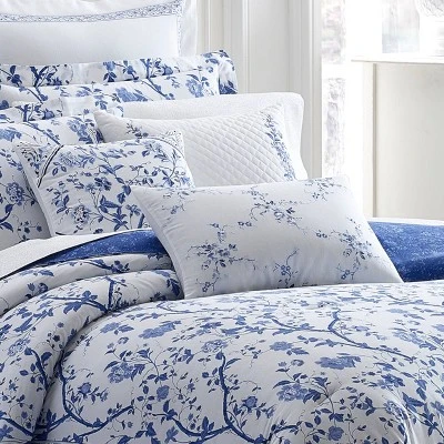 Charlotte Reversible Duvet Cover Set Blue - Laura Ashley 3 Charlotte Reversible Duvet Cover Set Blue - Laura Ashley - Image 3