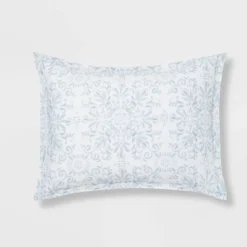 7pc Medallion Comforter Bedding Set With Sheets Blue - Threshold™ -Bedding Discount Store GUEST 1b3805ea 46f0 414b 99d5 1915257d6441