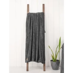 American Soft Linen Bedding Fleece Blanket, Oversized Plush, Soft And Cozy Warm Fleece Blanket For Couch And Sofa