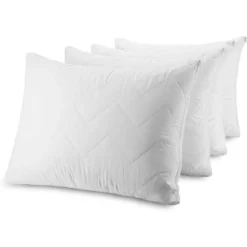 Waterguard Quilted Waterprof Cotton Top Pillow Protector Set Of 4 White -Bedding Discount Store GUEST 1d02650d 6050 4442 8e39 e0c2fa0329dd