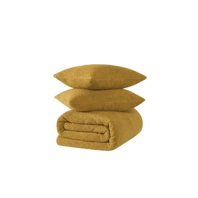 Brooklyn Loom 2pc Twin Marshmallow Comforter Set Mustard 1 Brooklyn Loom 2pc Twin Marshmallow Comforter Set Mustard