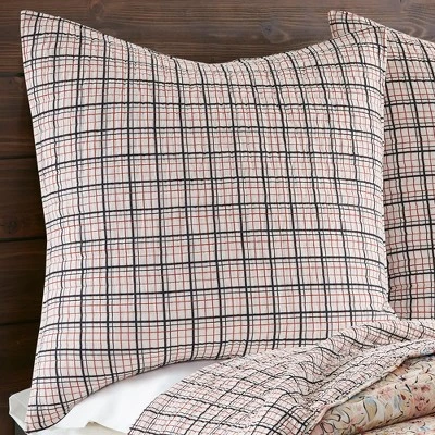 Leonora Pink Euro Sham Set - Two Euro Shams - Levtex Home 1 Leonora Pink Euro Sham Set - Two Euro Shams - Levtex Home