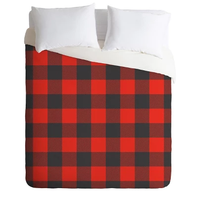 Zoe Wodarz Winter Cabin Plaid Duvet Cover 4 Zoe Wodarz Winter Cabin Plaid Duvet Cover - Image 4