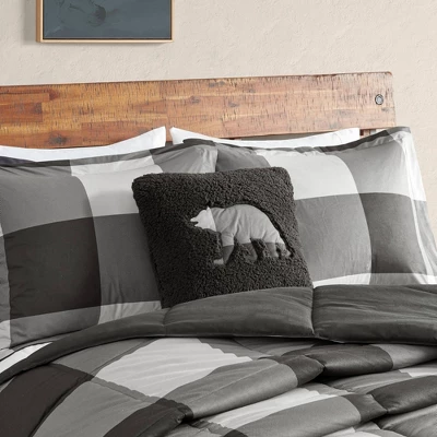Woolrich Hudson Valley Down Alternative Buffalo Check Comforter Set 3 Woolrich Hudson Valley Down Alternative Buffalo Check Comforter Set - Image 3