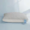 Dexmalle Gray 3D Ergonomic Massage Breathable Tofu Pillow,Suit All Season