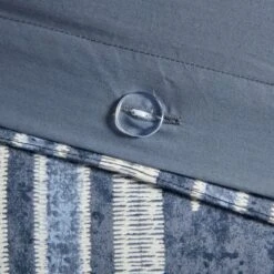 Inari Cotton Printed Duvet Cover Set With Trims Indigo Blue - Ink+Ivy 18 Inari Cotton Printed Duvet Cover Set With Trims Indigo Blue - Ink+Ivy -Bedding Discount Store GUEST 213a6bc8 3e02 45b1 b6f0 e0b69f0c2773