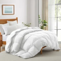 Peace Nest Medium Weight White Goose Down Duvet Comforter Insert