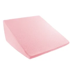 Hastings Home Extra High Memory Foam Wedge Pillow With Antibacterial And Mildew Proof Rayon Fiber Cover - Pink -Bedding Discount Store GUEST 229f8127 d61b 48ad bb00 841d72a80ae2