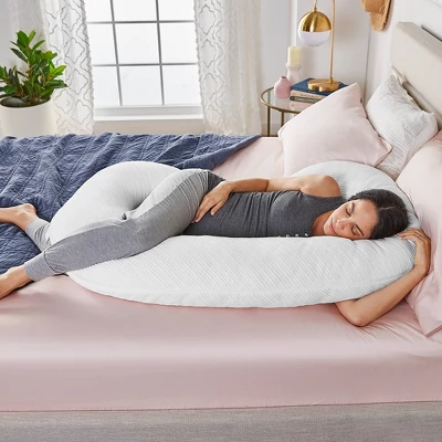 C-Shaped Pregnancy Pillow - Nüe By Novaform 3 C-Shaped Pregnancy Pillow - Nüe By Novaform - Image 3