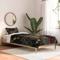 Iveta Abolina Citlali Night 100% Cotton Comforter Set - Deny Designs