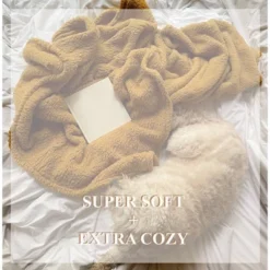 Brooklyn Loom Full/Queen Marshmallow Faux Shearling Blanket In Blush -Bedding Discount Store GUEST 2488d20f 3df9 4f5e 854a 60b060abc924 1