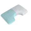 Gulches Bella Ice Curve Pillow - Phase Change Cooling Cover, Italian Water Expanded Foam, CertiPUR-US Certified, Ventilated, USA Finished