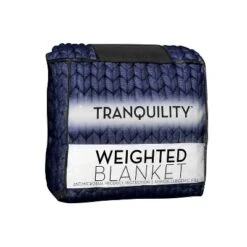 48"x72" 12lbs Chunky Knit Weighted Blanket - Tranquility -Bedding Discount Store GUEST 2697095b d21e 4712 a7ed d4ee312287a4