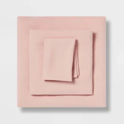 Twin/Twin XL Garment Washed Microfiber Solid Sheet Set - Room Essentials™ -Bedding Discount Store GUEST 27762cb4 2a66 45b9 975a dcea8ca0ef1a