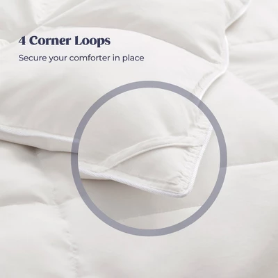 Peace Nest White Goose Down Comforter Duvet Insert Soft 360 Thread Count Fabric 4 Peace Nest White Goose Down Comforter Duvet Insert Soft 360 Thread Count Fabric - Image 4