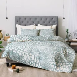 Blue Dash And Ash Cove Comforter Set - Deny Designs -Bedding Discount Store GUEST 2859e52a d0c0 4674 930b 58c61d79381d