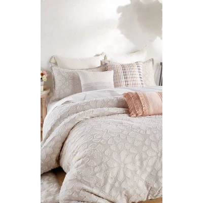 Peri Home 3pc Clipped Floral Comforter Set 1 Peri Home 3pc Clipped Floral Comforter Set