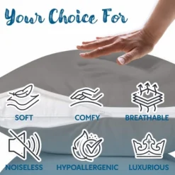 Guardmax Bedbug Proof Waterproof Zippered Pillow Protector - Body Size - 1 Pack -Bedding Discount Store GUEST 2d426079 ad57 4f60 81fd 65d1f1b64426 1