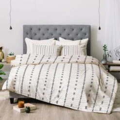 Holli Zollinger French Geometric Stripe Comforter Set - Deny Designs